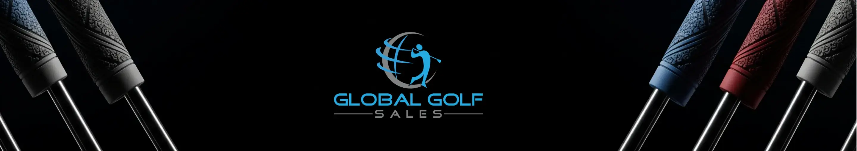 Global Golf Sales banner with a logo